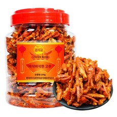 향라 매콤 바삭바삭 고추 튀김 간식 중국, 1개, 250g