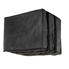 HUAREW 창문 에어컨 커버 실외용 실외용 창문 AC 커버 블랙 방진 방수 야외 AC 보호 단열 디펜더 (43.7cm x 30.5cm x 높이 33cm(17x12x13, 17Wx12Dx13H