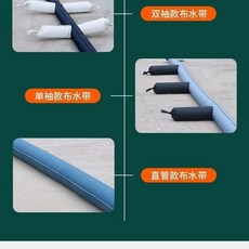 帆布水帶 加厚布水帶 澆地神器 直筒帶袖子 可定制, 3寸加厚30米,1.2袖距單口