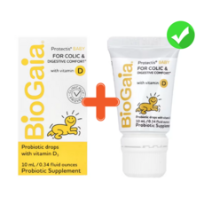 바이오가이아 프로텍티스 드랍 이뮨 시스템 비타민 D, 2개, 10ml