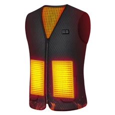 7구역 발열 조끼 전기 히팅 조끼 3단계 조절 가능 따뜻한 발열 재킷 캠핑 낚시 스키용 스마트 히팅 조끼