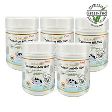 하이웰 프리미엄 콜로스트럼 1500 츄어블 타블렛 Hi Well Premium Colostrum, 5개, 120정
