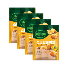 CJ 비비고 슈크림 붕어빵 300g x4개, 4개