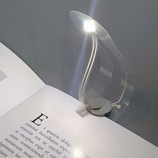 침실 학생 야간 휴대용 미니 조명 책갈피 독서등 책상 클립형 무드 스탠드