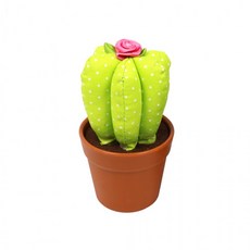 선인장 모양 바늘꽂이 재봉용 핀쿠션 땡땡이, 1개, 상세페이지 참조