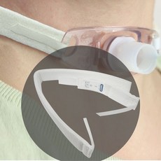 YASCO 트라케스토미 밴드 T-홀더 케뉼라목끈 기관절개 목끈 트라케스토미 밴드, 1개