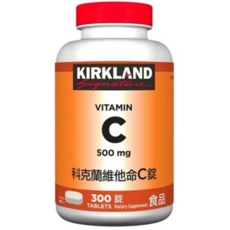 Kirkland Signature 科克蘭 維他命C錠 500毫克 500錠, 1個