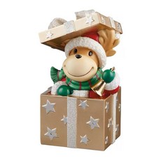 美事多 聖誕禮物造型夜燈, 1個, 麋鹿