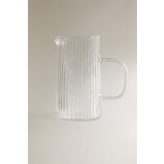 자라 양각 보로실리케이트 밀크 저그 - 투명117848, 단일 사이즈