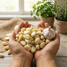 떳다맘 국내산 깐마늘 알싸한 통마늘, 1개, 깐마늘 대 1.5kg(500g*3개)