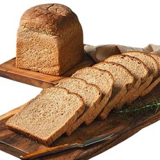아침에 좋은빵 통밀100% 백프로 통밀빵 통밀식빵 식사빵 저당 저염 비건, 630g, 2개