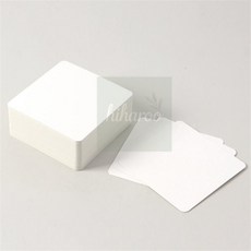 하이하루 양면 무지 종이카드 10x10 무지카드