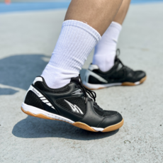 낫소 EGIB 인도어화 남성 여성 운동화 탁구화 배드민턴화 배구화 헬스화 실내 체대입시 블랙