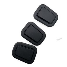 호환 포르쉐 2011- Cayenne 외부 도어 핸들 센서 장식 고무 버튼 용 1 개, 02 Front  Left