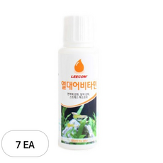 리컴 열대어비타민, 7개, 120ml