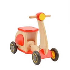 來而康 PlayMe 嘟嘟滑步車 T09004 實木滑步車 兒童學步玩具, 1個