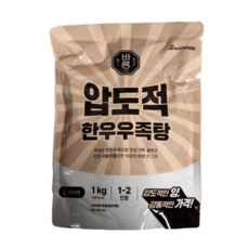 진한식품 압도적 한우우족탕, 2개, 1kg
