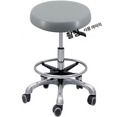 연구실 의자 진찰용 병원 작업용, AC. 회색 등 없는 바 링