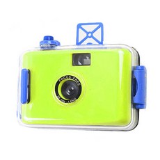 아쿠아 방수카메라 3M 수중카메라 토이카메라, 1개, 아쿠아 방수카메라-그린
