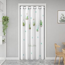 커튼 초강력 소리 방문 소음 현관 중문 차단