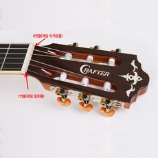 클래식기타줄 낱선 1번낱줄 2번낱줄 3번낱줄 4번낱줄 5번낱줄 6번낱줄 나일론줄, 2번낱선, 1개