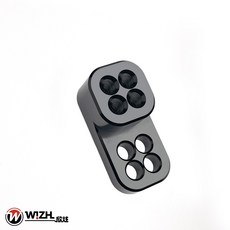 W!ZH 欣炫 BEV2系列 車台調整轉接座 延伸座 (一對), 1個