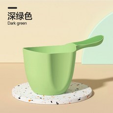 兒童洗頭帽擋水防水護耳寶寶洗頭防水帽嬰兒洗澡帽洗發帽洗頭神器, 1個, [綠色小把勺]防水護耳 舒適洗頭