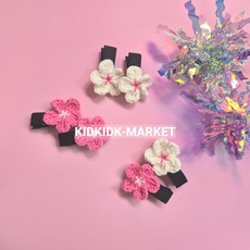 [KIDKIDK머리핀] 벚꽃 머리핀 2set