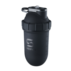 쉐이크스피어 스틸 노볼 쉐이크통 프로틴쉐이커 스테인리스, 스틸 매트블랙, 700ml, 1개
