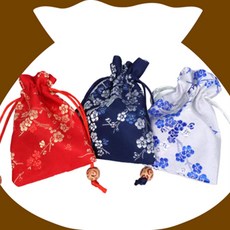 최주부 복주머니 복조리개, 블루