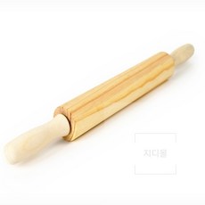 원목 회전밀대 제과 주방기구, 1개