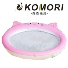 KOMORI 貓咪造型炒冰盤 DIY冰淇淋機 無需插電 快速冷凍 親子互動, 粉色, 1個