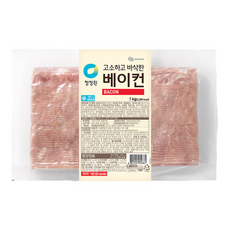 청정원 고소하고 바삭한 베이컨, 1개, 1kg