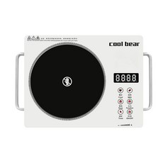 110V/220V 伏特 電陶爐 電磁爐 煮水爐 電茶爐 - 不挑鍋 2200W大功率火鍋專用, 便攜的, 白色電陶爐:110V