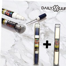 자동차붓펜 셀토스 SWP 카페인트 스노우화이트펄(2p)+투명 세트