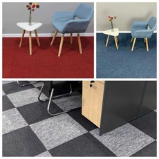 바닥카페트 카펫타일 타일카페트 공장 사무실 당구장, 1개