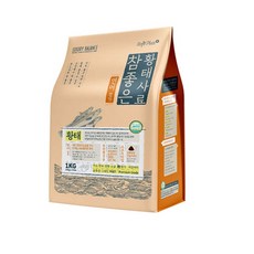 말랑말랑 반습식 사료 유아견 노령견 소화잘되는사료, 본상품선택, 1kg, 1개