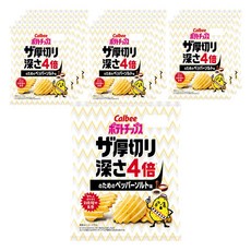 Garubi 薯片 4倍厚 胡椒鹽味, 12個, 55g