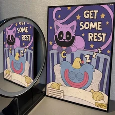 게임 해리 포터 호그와트 레거시 포스터 아트 방수 종이 스티커 커피 하우스 바 룸 벽 장식 1 개, 없음