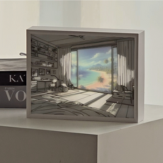 라인트 선샤인 LED 그림 액자 무드등 조명, B. 여름