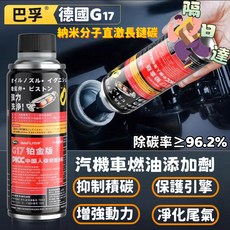 德國正品G17 汽油精 燃油寶 汽機車燃油添加劑 三元催化器清洗劑 觸媒清潔劑 油路清洗劑 汽車積碳清洗劑, G17汽油精2瓶裝