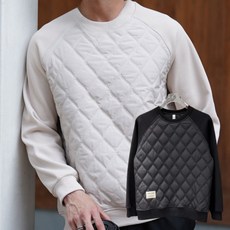 굿랩 남자 골프 패딩 맨투맨 기모 안감 티셔츠