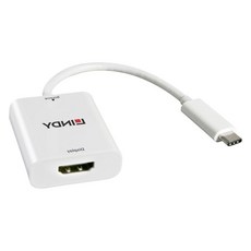 欣洋電子 LINDY TYPE-C轉HDMI轉接器 主動式USB3.1 4K/30HZ轉接器, 1個