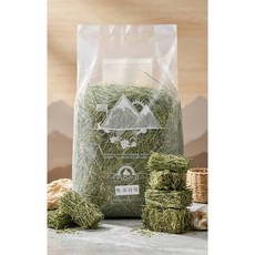 MOMI 壓縮苜蓿草 1公斤 袋裝 美國原裝進口 兔子龍貓天竺鼠, 1個, 壓縮苜蓿草2kg, 2kg, 苜蓿草
