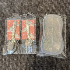 KOM兒童316不鏽鋼餐具便攜組 短柄 幼兒園 可愛卡通 3-7歲適用, 316獨角獸叉匙+透明盒, 1個, 叉匙