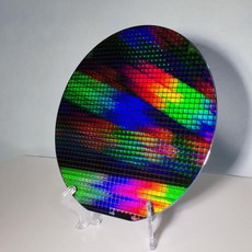 반도체웨이퍼 과학교육 집적회로 CPU 칩 IC CMOS, e.로얄블루