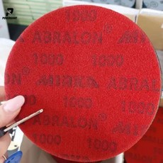 호환 150mm 미르카 아브라론 연마 스펀지 사포 매끄럽고 윤곽이 표면용 프리미엄, 06 P2000, 01 10 PCS, 1개