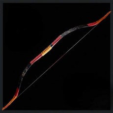 몽골활 몽고활 전통방식 전통 전통공예제조 롱텅 전용 궁전용, 20파운드/맨활과화살4개