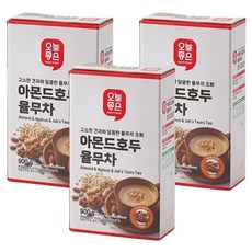 오늘좋은 아몬드호두 율무차 18g*50입, 3박스, 50개입, 18g