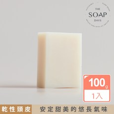 The Soap Days 純皂生活 解放組 手工洗髮皂, 原生100g*1（乾性頭皮）